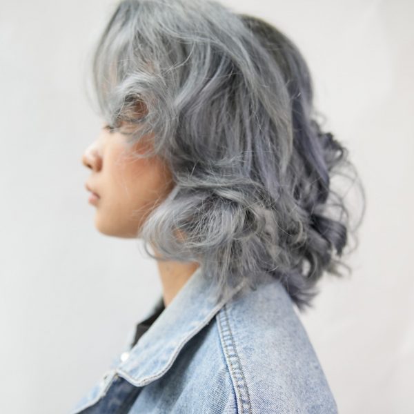 walking on sunshine korean hair salon singapore silver grey perm