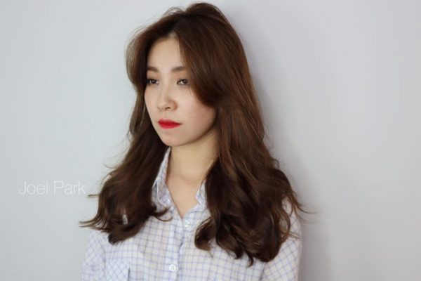 style na hair korean salon singapore girl long hair