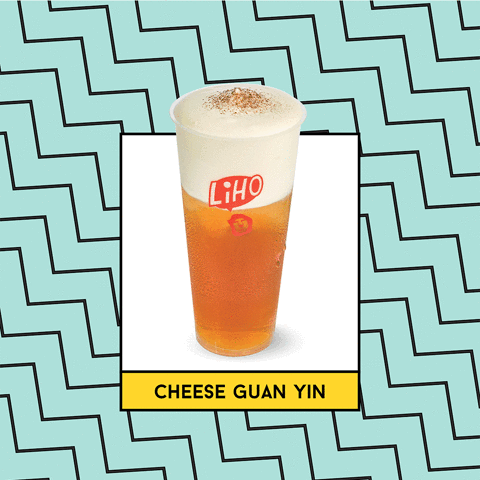 liho guan yin cheese tea in Singapore