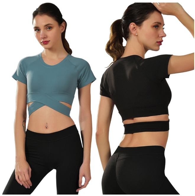 crop top affordable yoga clothes in singapore