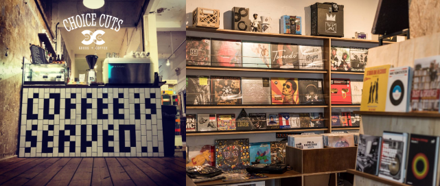 choice cuts goods + coffee vinyl records in singapore