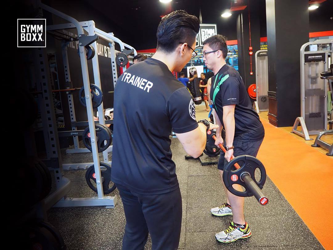 gymmboxx personal trainer singapore