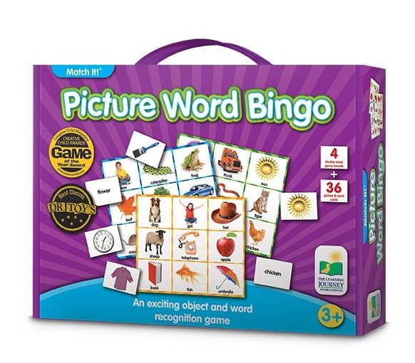 picture bingo brain teasers for kids