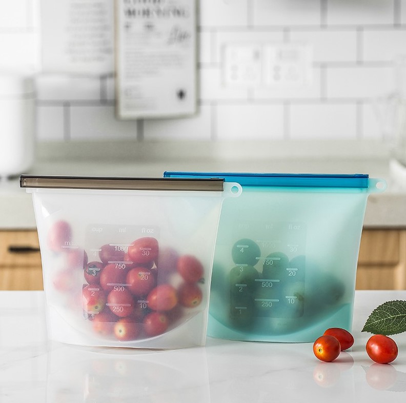 Reusable Silicone Food Storage Bag