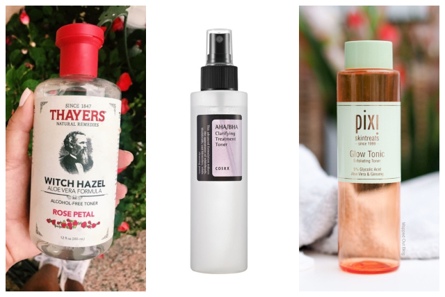 best toner skin care thayers cosrx pixi