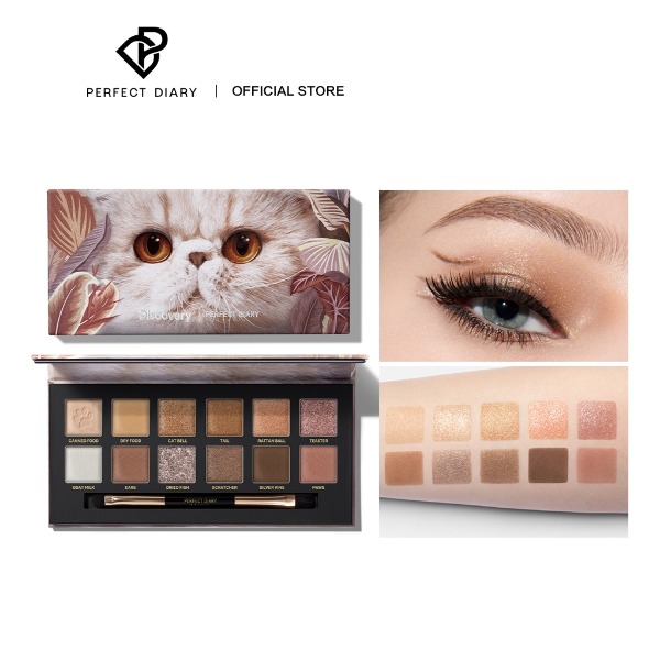 gifts for cat lovers cat-themed perfect diary cat explorer eyeshadow palette