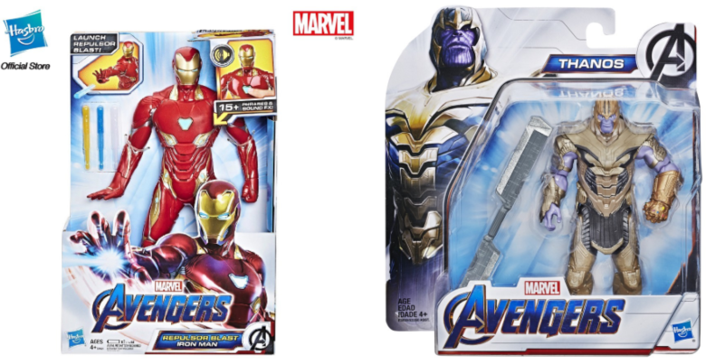 action figures iron man and thanos marvel merchandise in singapore