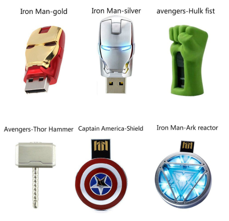 usb flash drives marvel merchandise in singapore