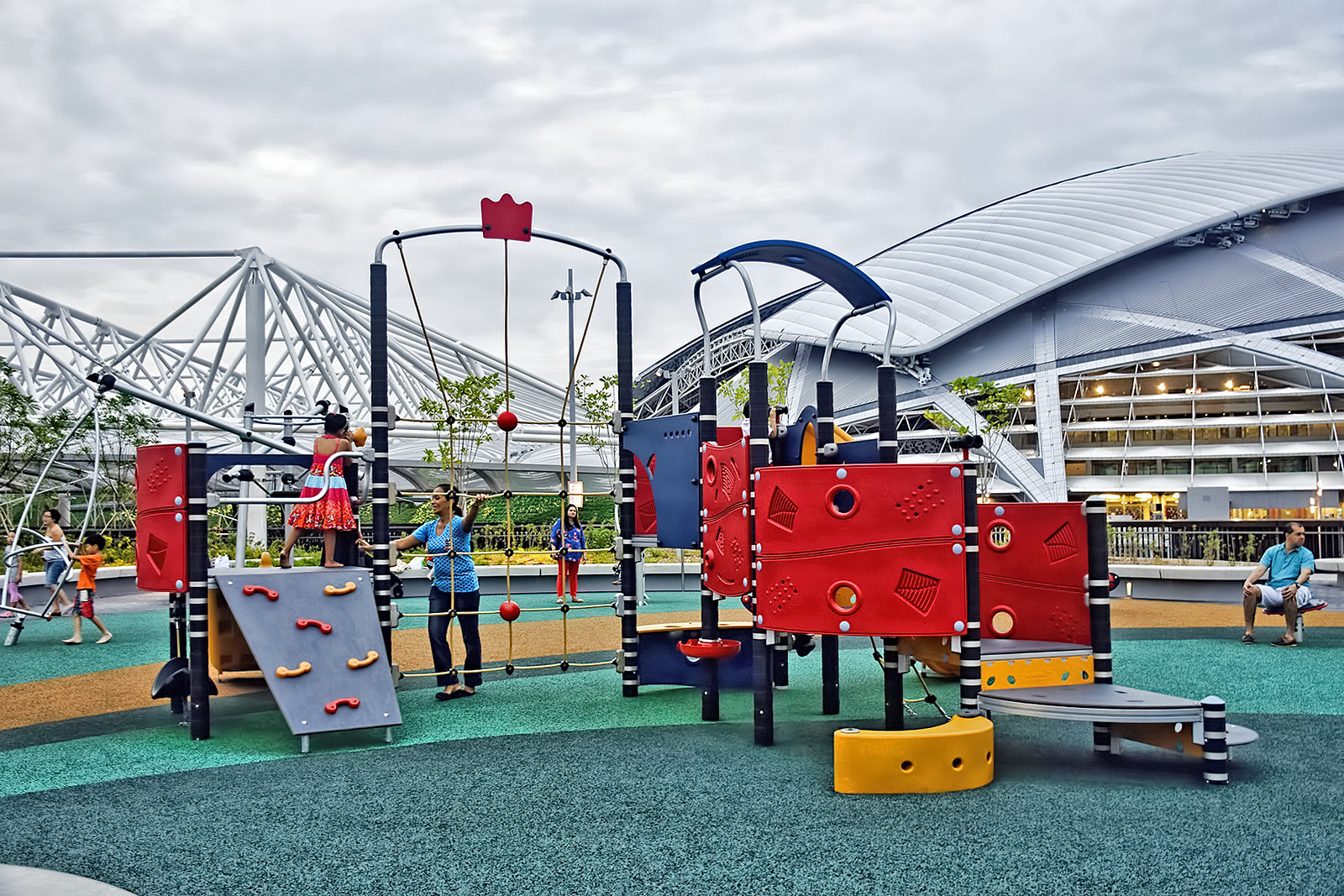 sports hub singapore outdoor playground