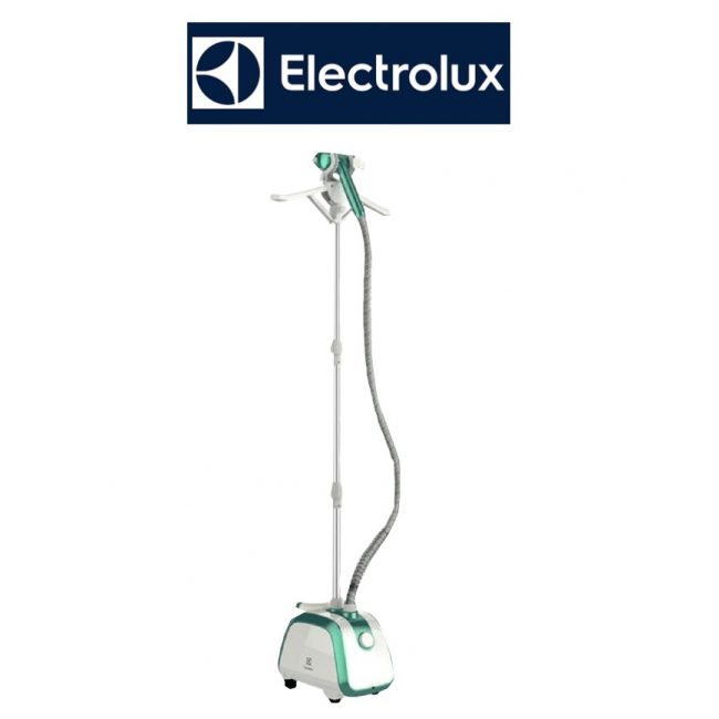 green electrolux ergosteam standing steamer