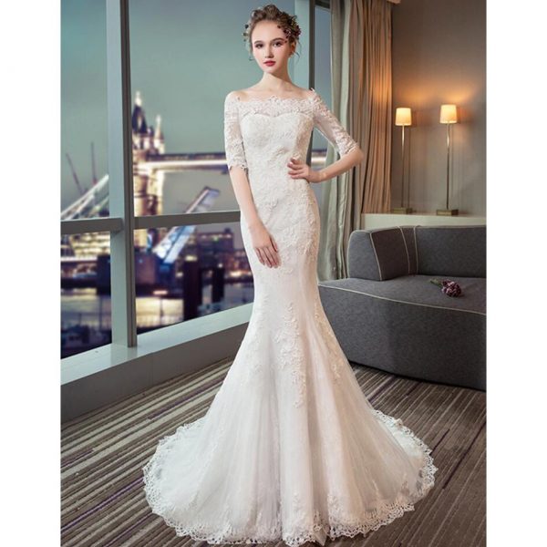 Cheap white hot sale wedding dresses