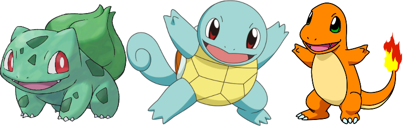 best pokemon games kanto starters