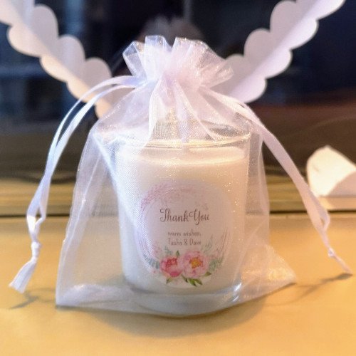 Natural Soy Wax Candle Favors