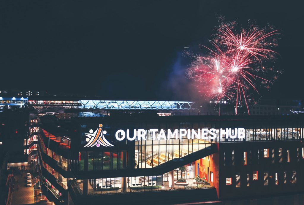 Our Tampines Hub Fireworks - Xavier Lur