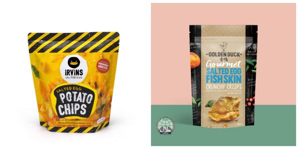singapore souvenirs for overseas friends salted egg flavoured snacks