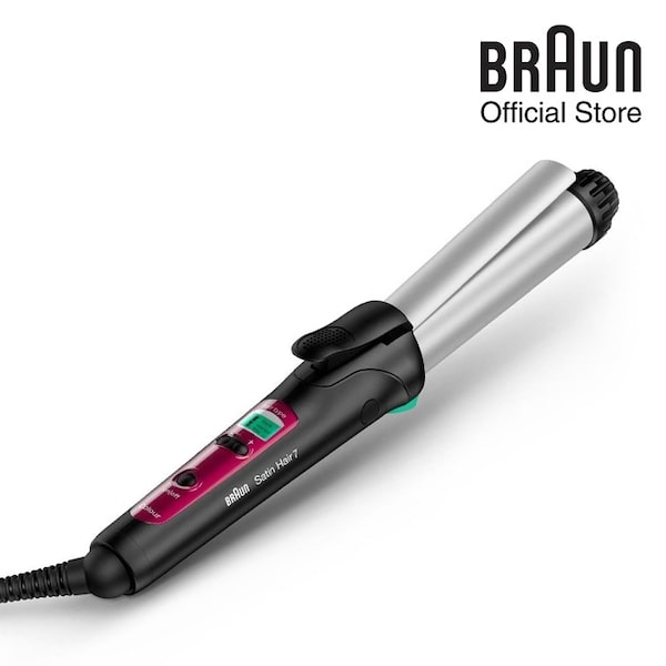 braun satin hair curler silver curling wand with clamp best hair curler singapore