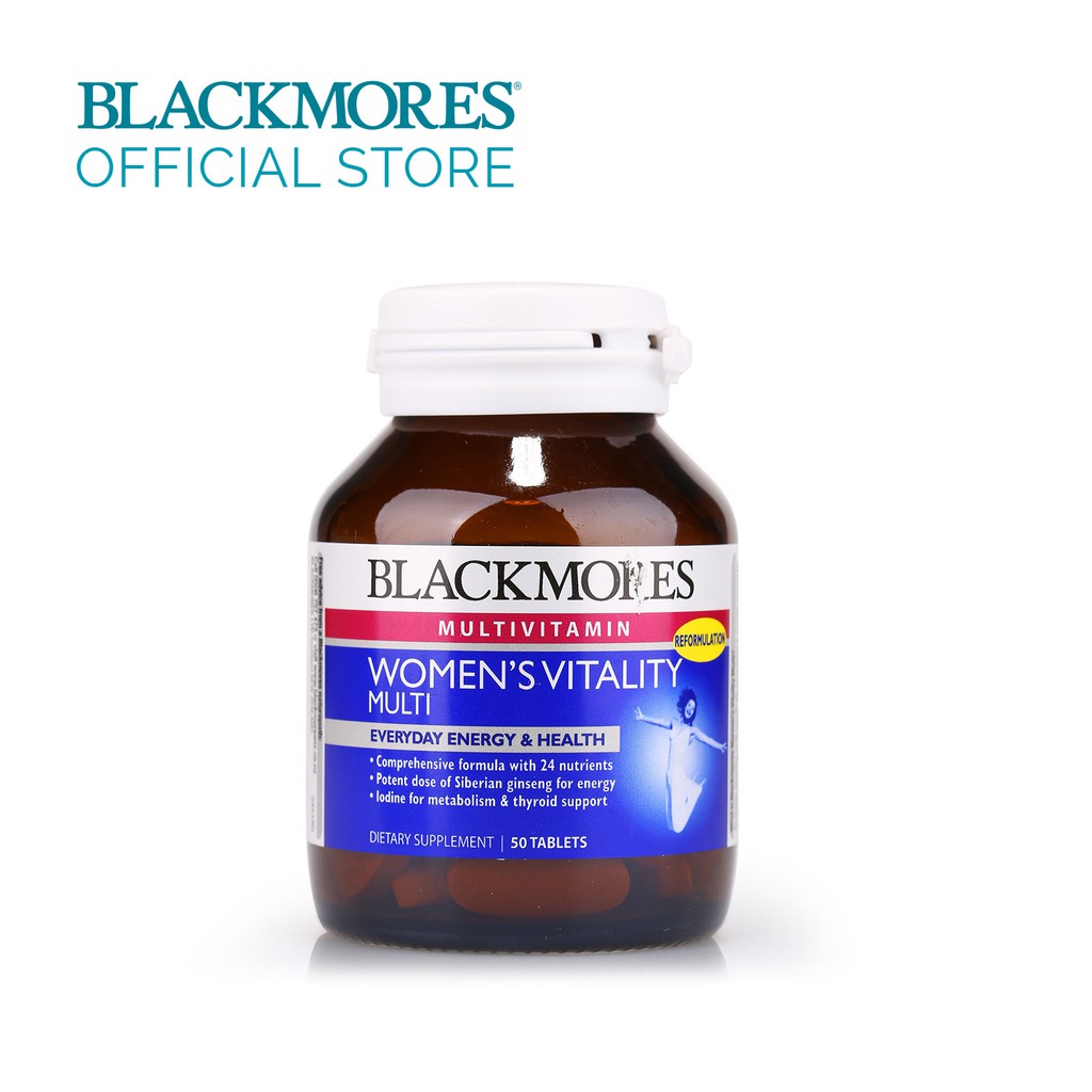 blackmores vitality best multivitamins for women