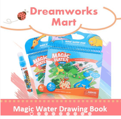magic water drawing book