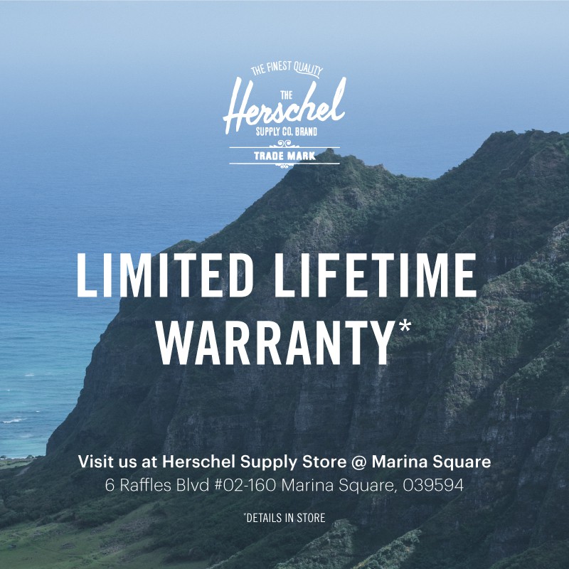 herschel heritage backpack limited lifetime warranty