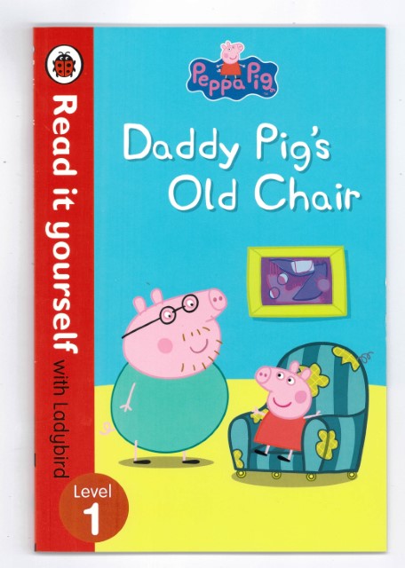 peppa pig daddy pigs old chair