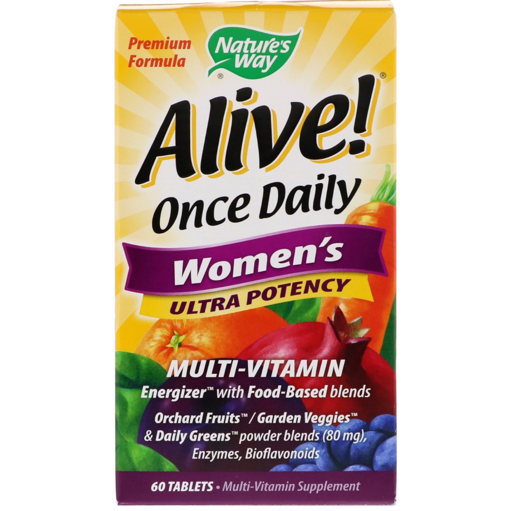 nature's way alive multivitamins for women