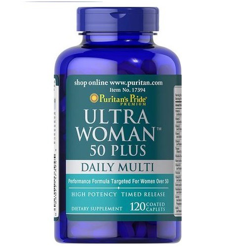 puritan's pride mutlivitamin for older women