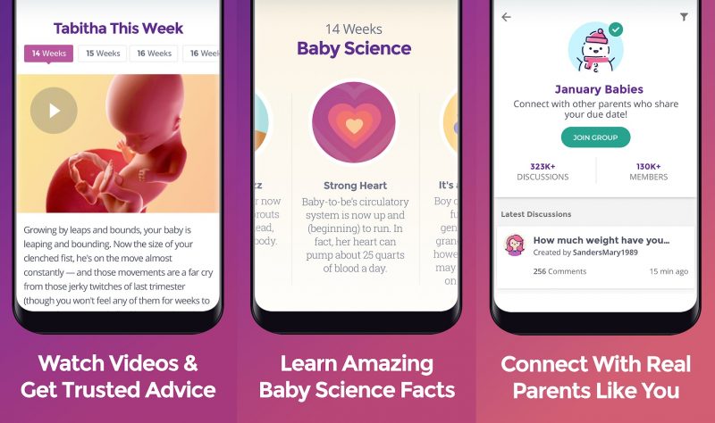 best pregnancy app what to expect tracker new parents mum dad parenting
