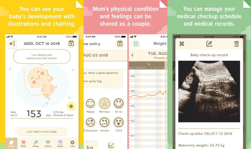 best pregnancy app cute baby parents health check results