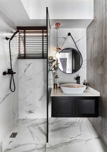 white bathroom bto ideas