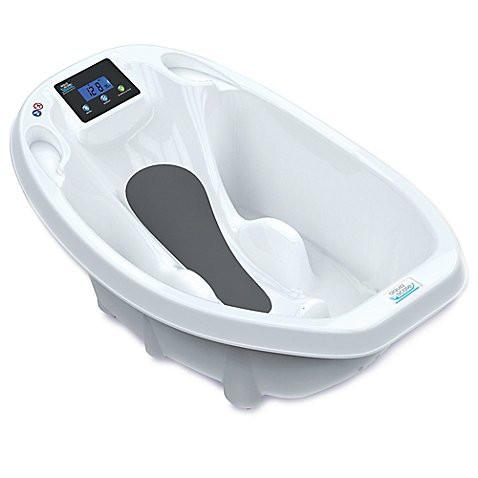 neonato, lista di controllo aquascale bilancia digitale e termometro 3-in-1 bambino vasca da bagno