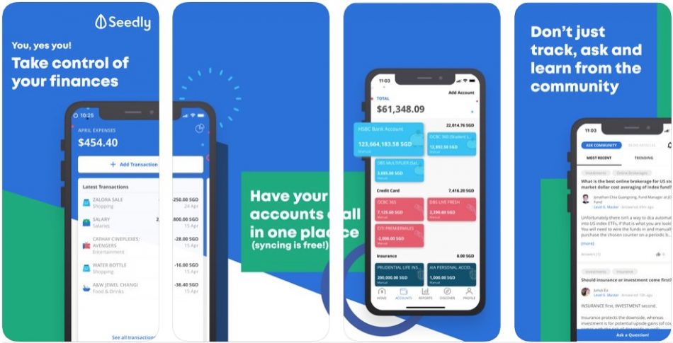 seedly best expense tracker apps