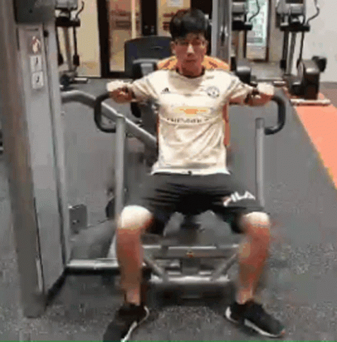 chest press gif gym for beginners