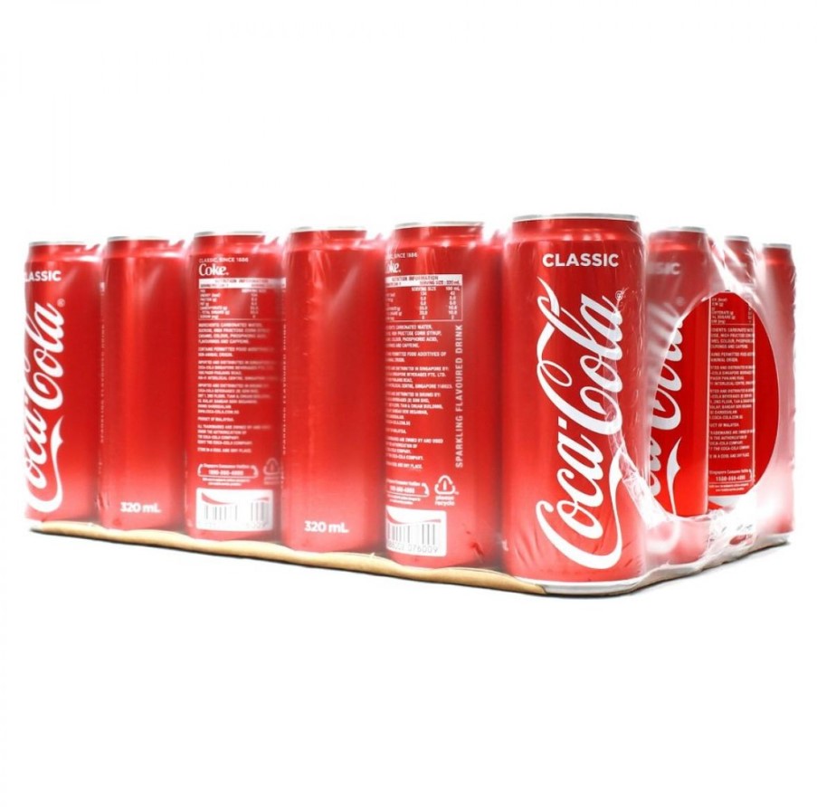 Coke Classic Cartons