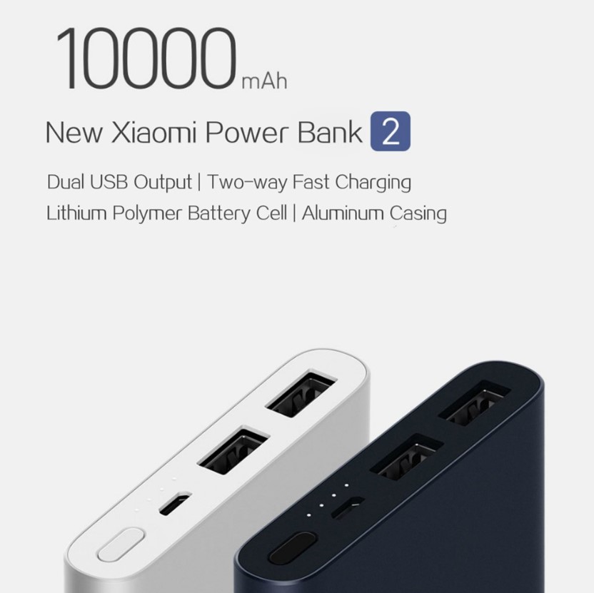 Xiaomi 10,000 Mah Powerbank 2
