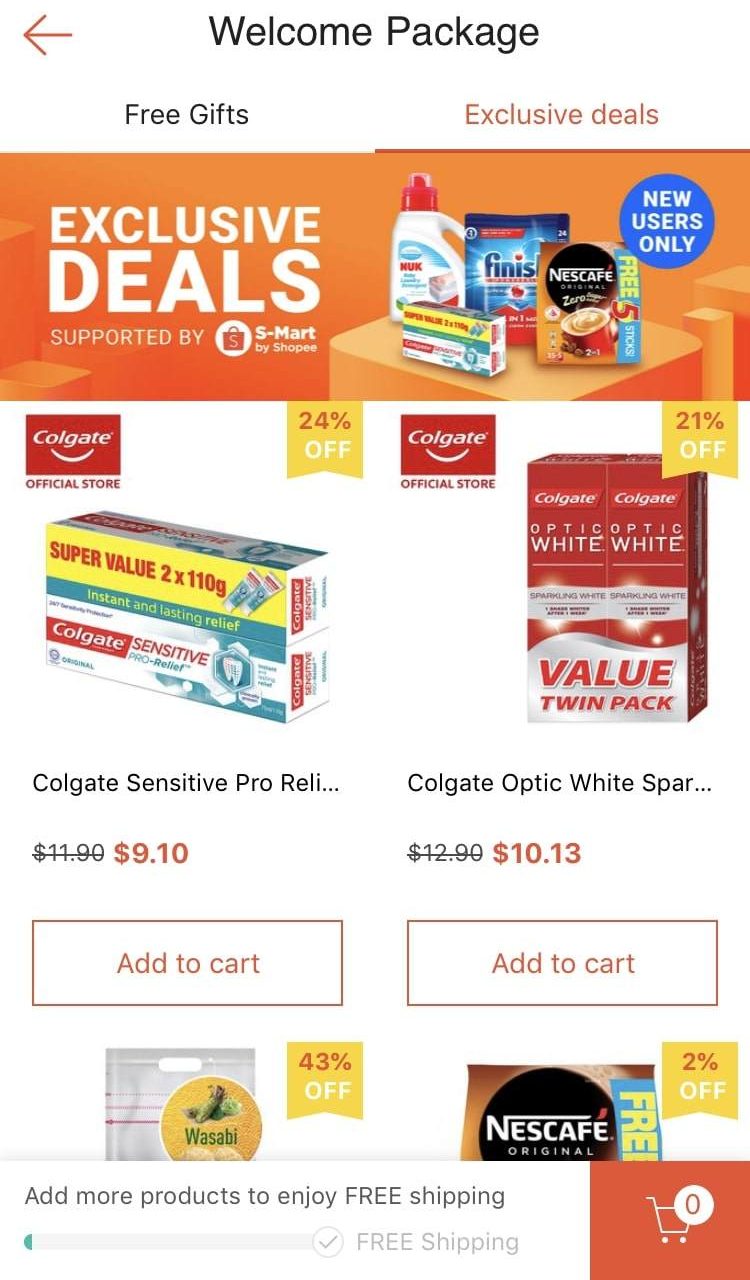 shopee exclusive deals