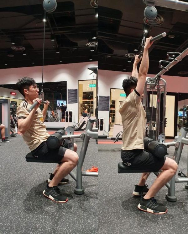 lat pulldown gym for beginners