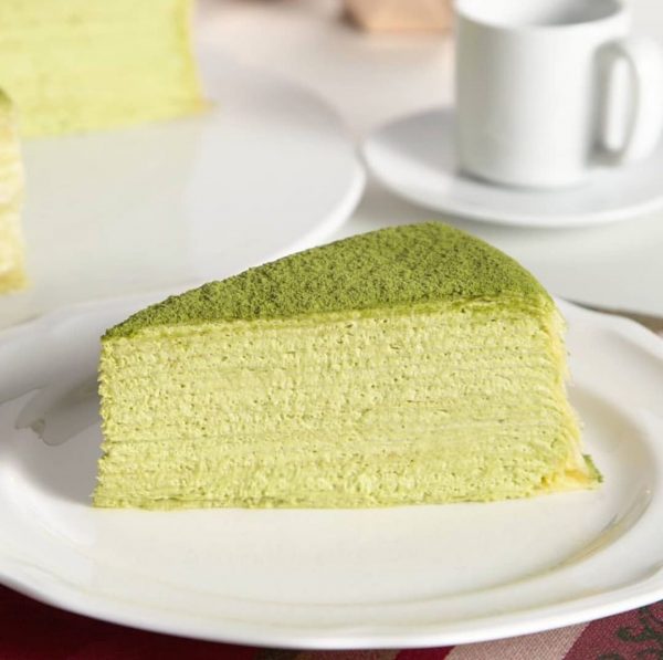 best matcha cake singapore lady m green tea mille crepe