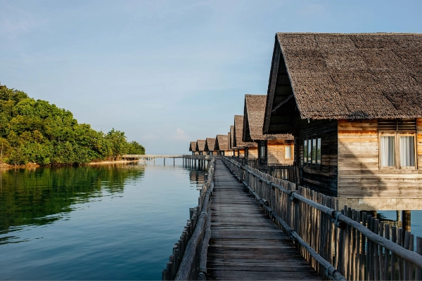 short getaway from singapore: Telunas Private Island