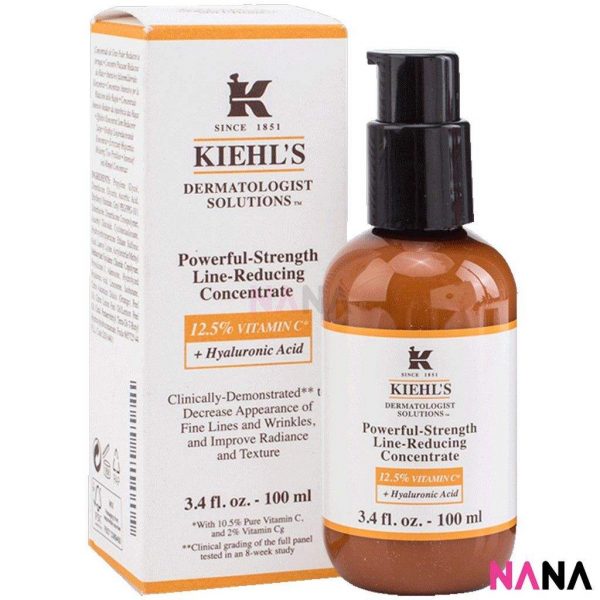 kiehl's powerful-strength line-reducing concentrate best vitamin c serum