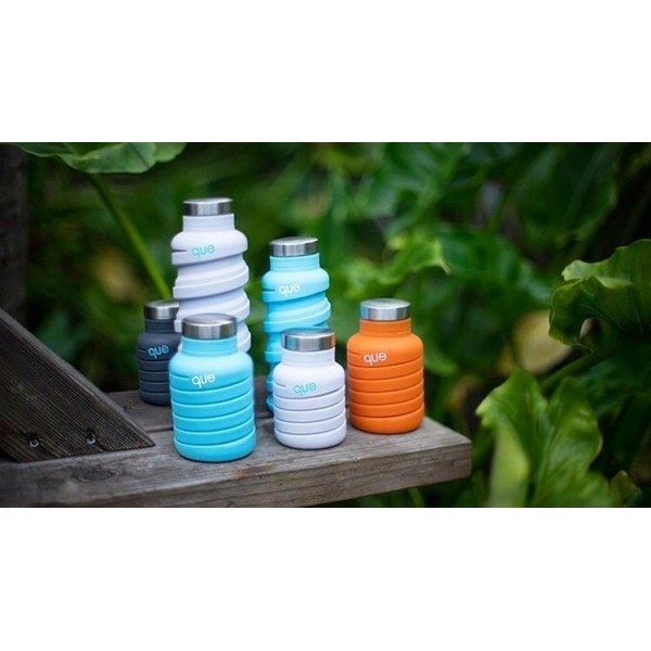 Que® 20oz (600mL) Collapsible Silicone Bottle