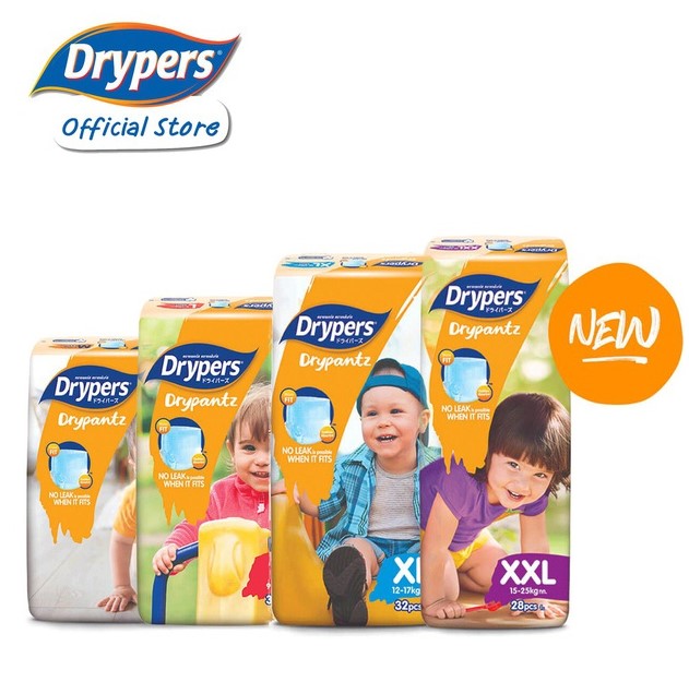 Drypers Drypantz Carton Sales