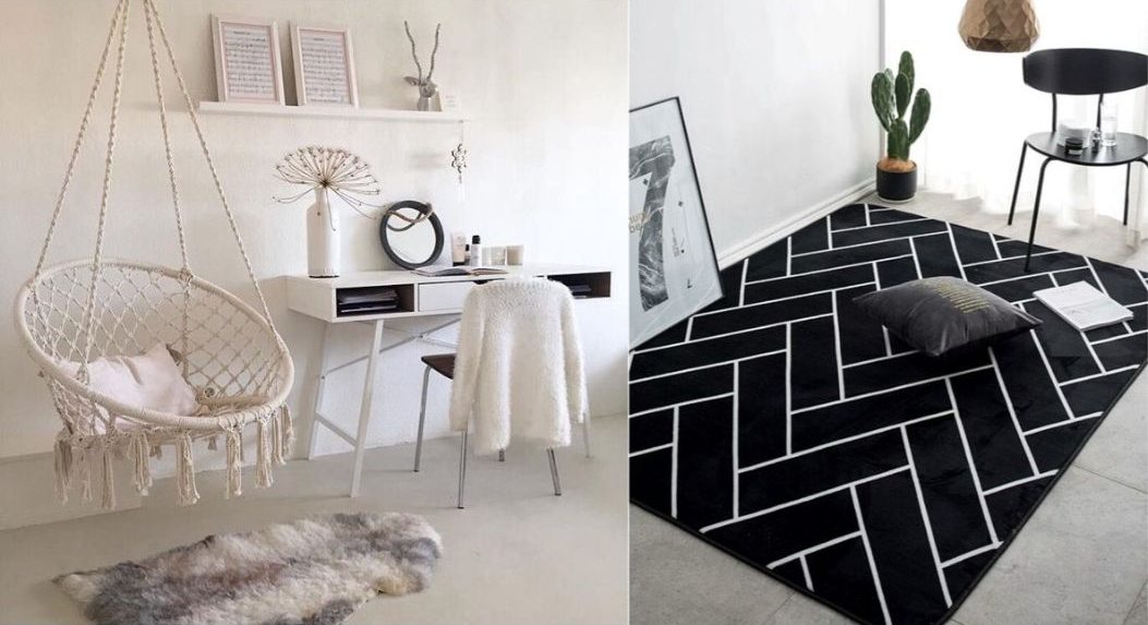 rug study room design kids