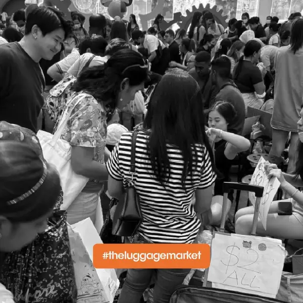 where to sell used clothes singapore the luggage market