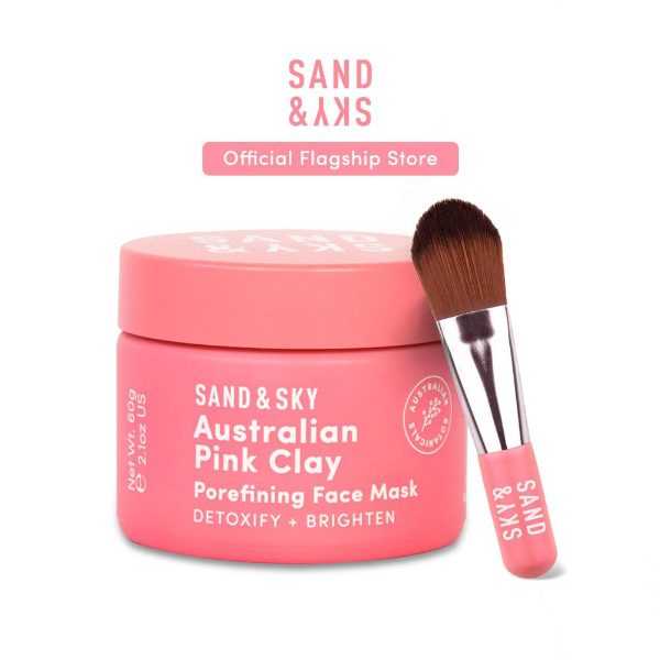 sand and sky australian pink clay porefining face mask best clay mask