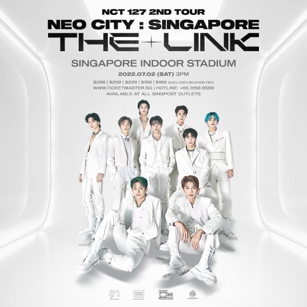 NCT 127: Neo City – The Link Tour upcoming concert singapore 2022
