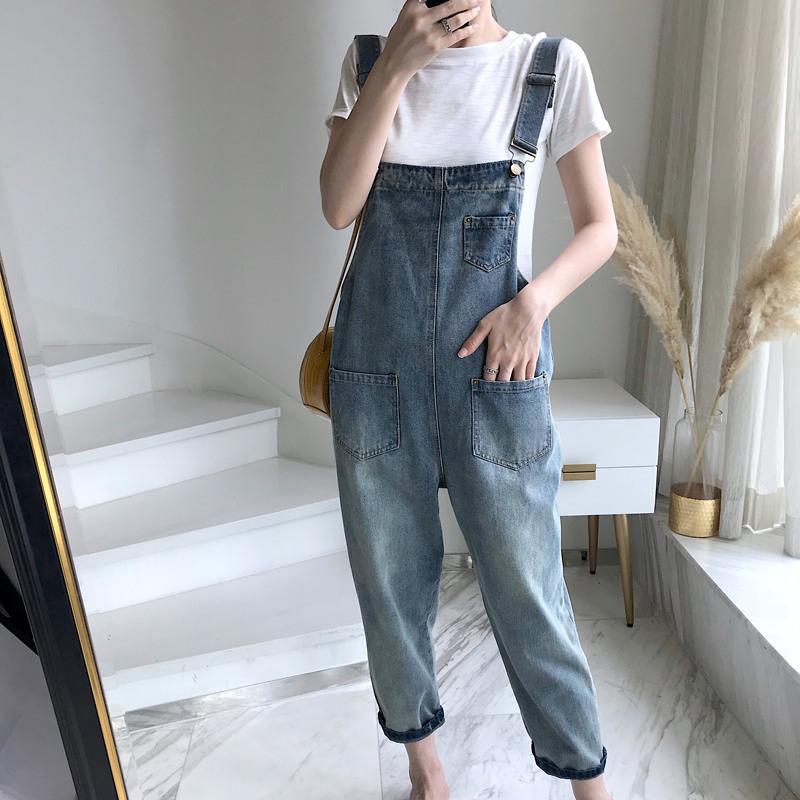 Denim Overalls