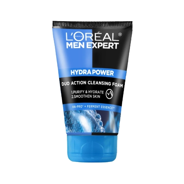 L'Oreal Men Expert Hydra Duo Foam Face Wash - best face wash for men