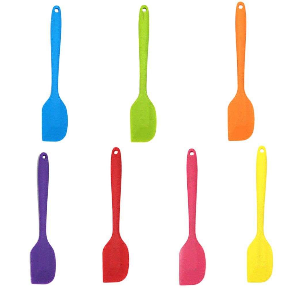 colourful spatulas baking with kids