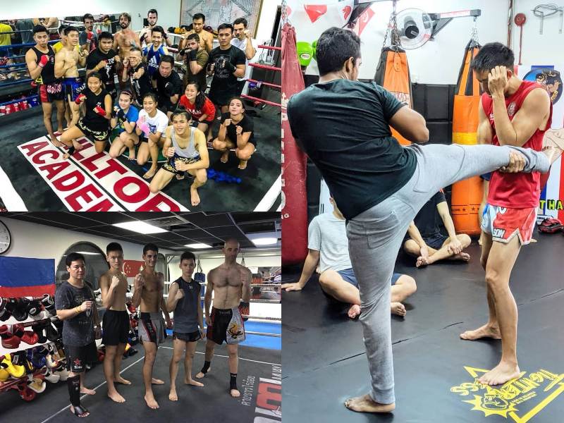 featured image muay thai gyms singapore