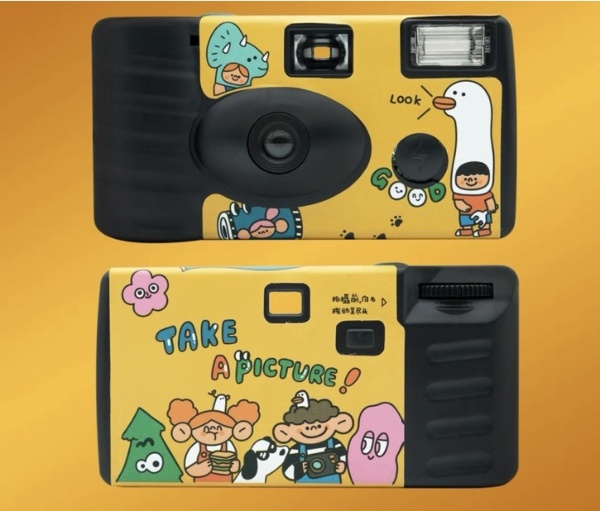 Korean Duck Themed Disposable Film Camera